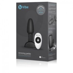 <strong>Plug anal vibrant B-vibe Rimming</strong> : Plaisir de la rotation et stimulation intense