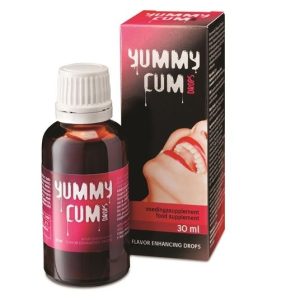 Yummy Cum Drops : Gouttes pour améliorer le goût et la quantité de sperme