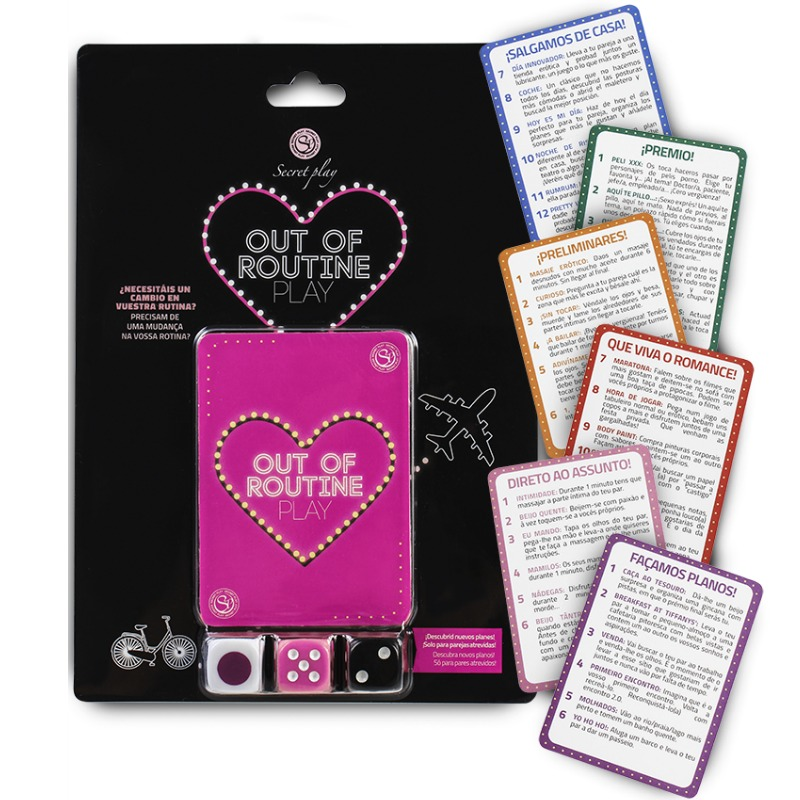 Jeu érotique Secret Play : sortez de la routine avec passion