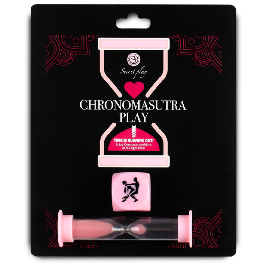 Jeu érotique Kamasutra avec dés et sablier pour couples