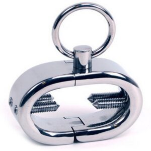 Manchette testiculaire en métal – Élève ton plaisir BDSM