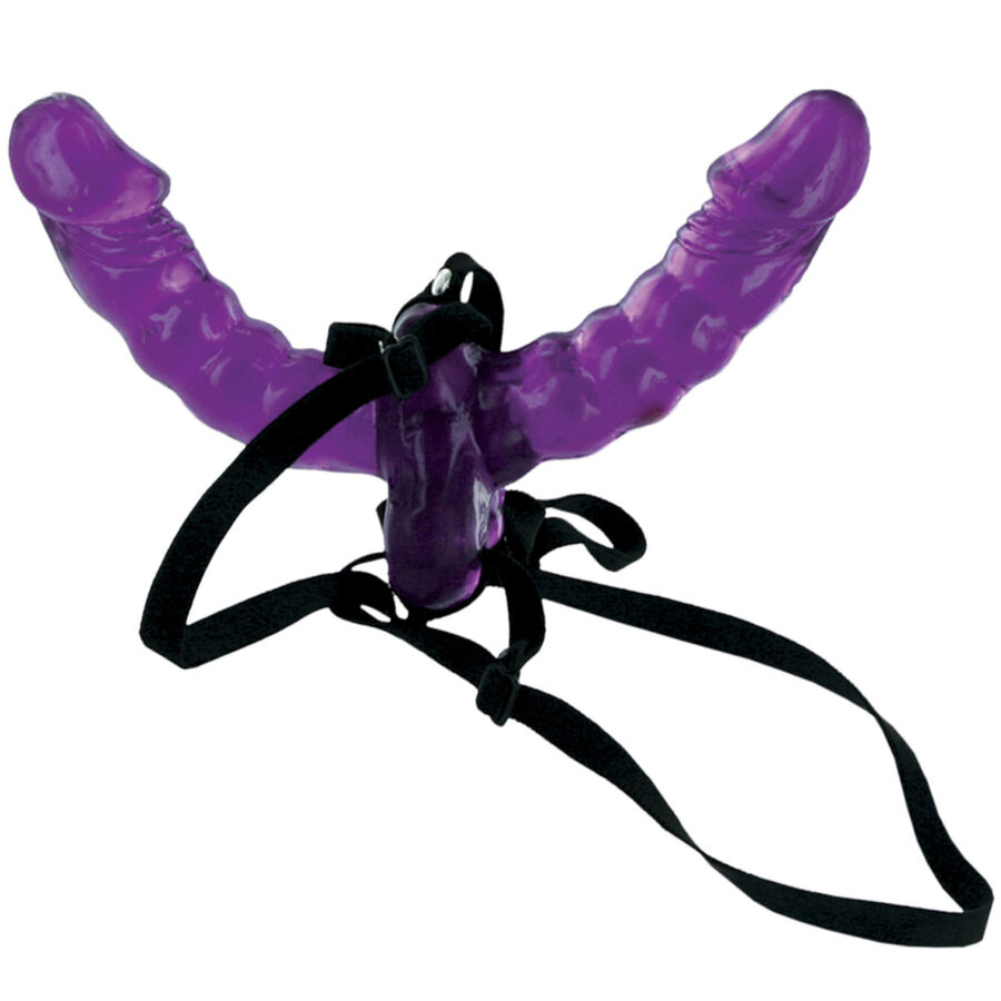<strong>Gode-ceinture Double Delight Fetish Fantasy</strong> : Délicieusement à deux