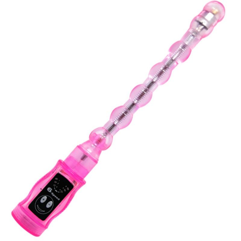 Stimulateur anal flexible à vibrations puissantes