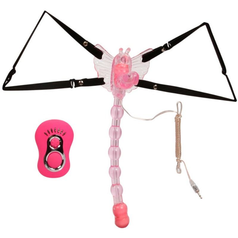 Vibromasseur Papillon avec Télécommande – Plaisir Triple Ciblé