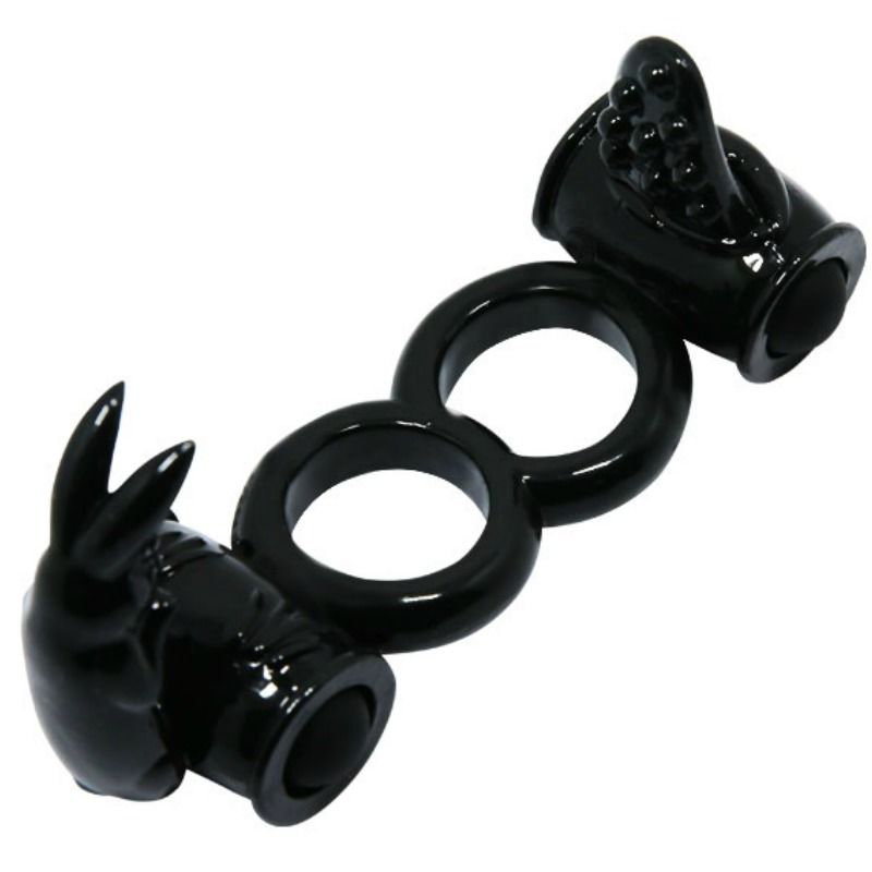Anneau vibrant pour couple avec stimulation clitoridienne
