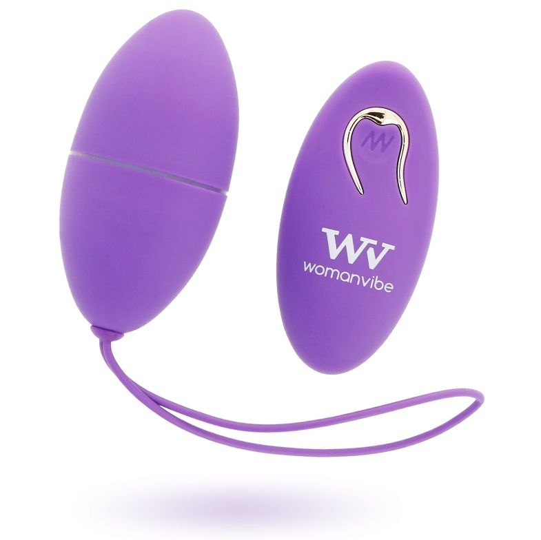 Œuf vibrant télécommandé Womanvibe Alsan : plaisir sans fil