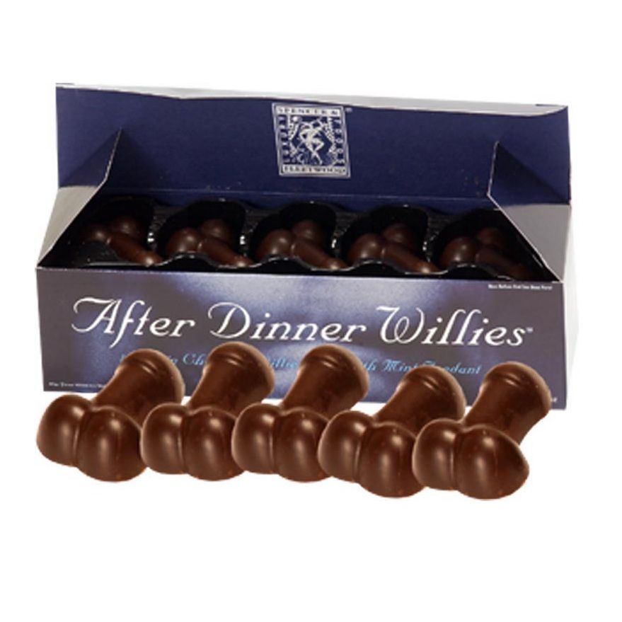 Savoureux pénis en chocolat à la menthe – Gourmandise coquine à partager