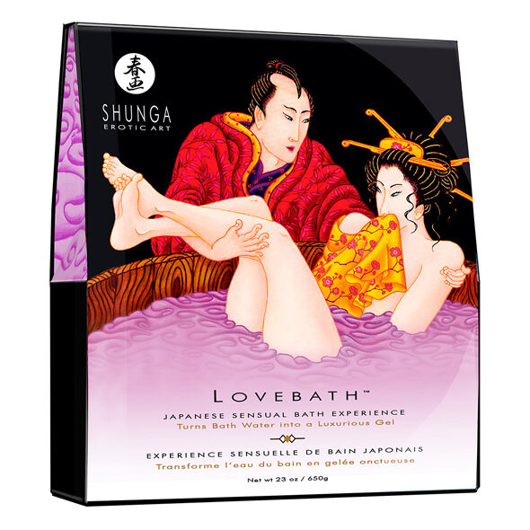 Bain sensuel Shunga Lovebath – Rituel érotique à deux