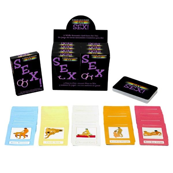 Jeu de cartes érotique gay – 100 000 fantasmes à explorer