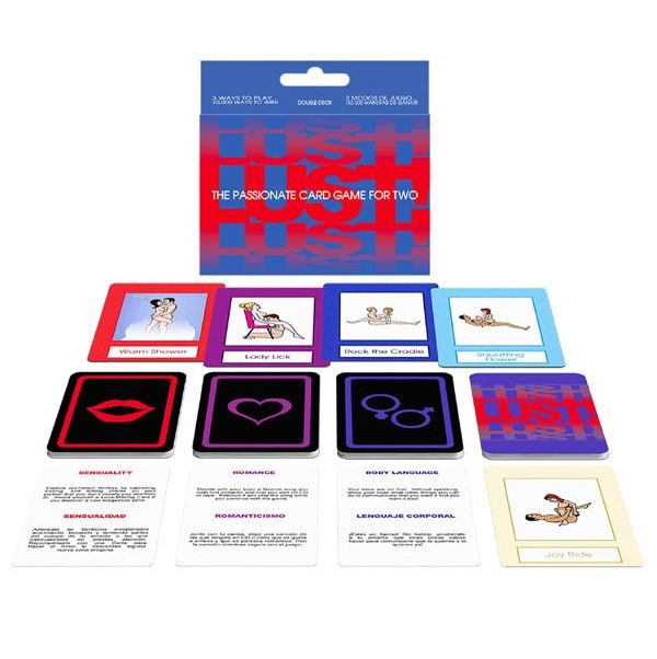 Jeu de cartes sensuel pour couples - Luxure! la version intime