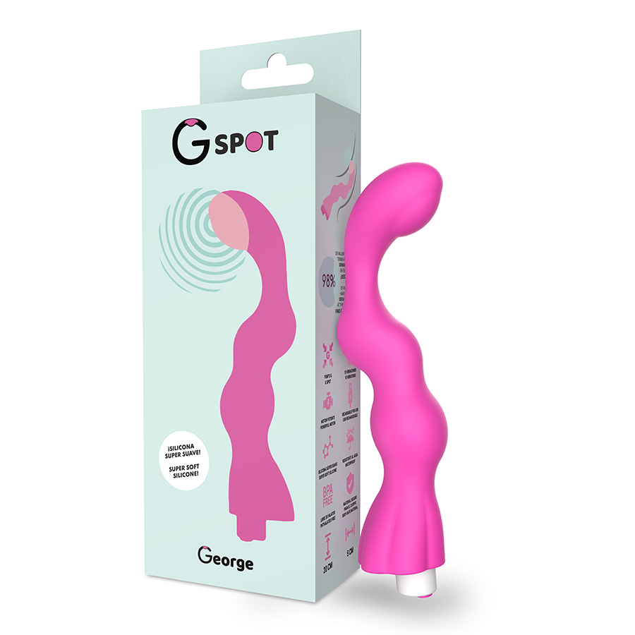 Vibromasseur Point G Rechargeable George – Plaisir ciblé et profond