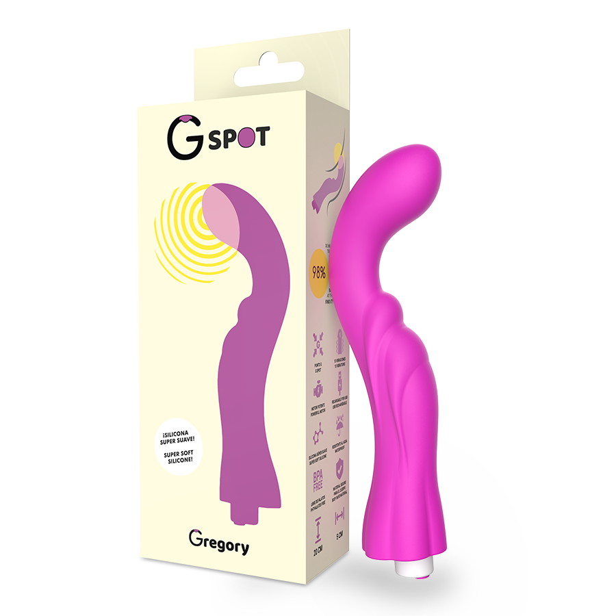 Vibromasseur point G Gregory – Plaisir ciblé, sensations envoûtantes