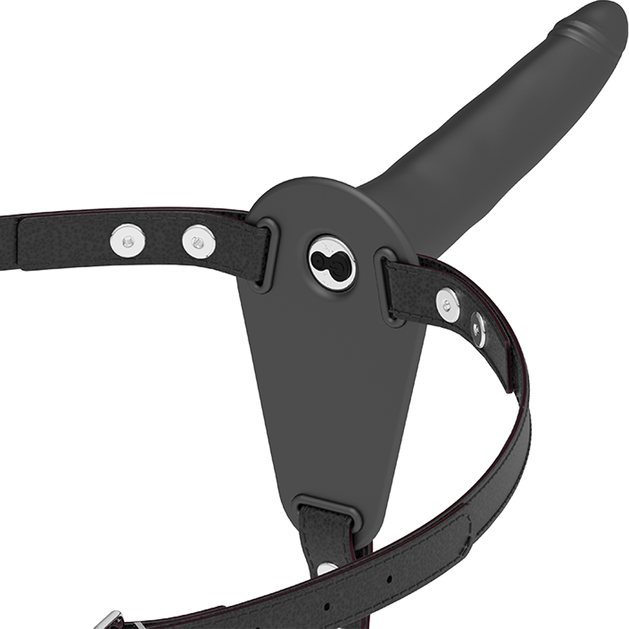 Harnais vibrant Fetish Submissive en silicone doux pour jeux de pénétration