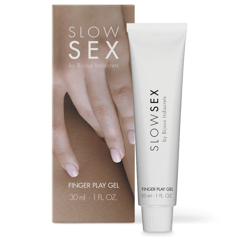 Gel intime SLOW SEX pour jeu des doigts – plaisir au bout des doigts