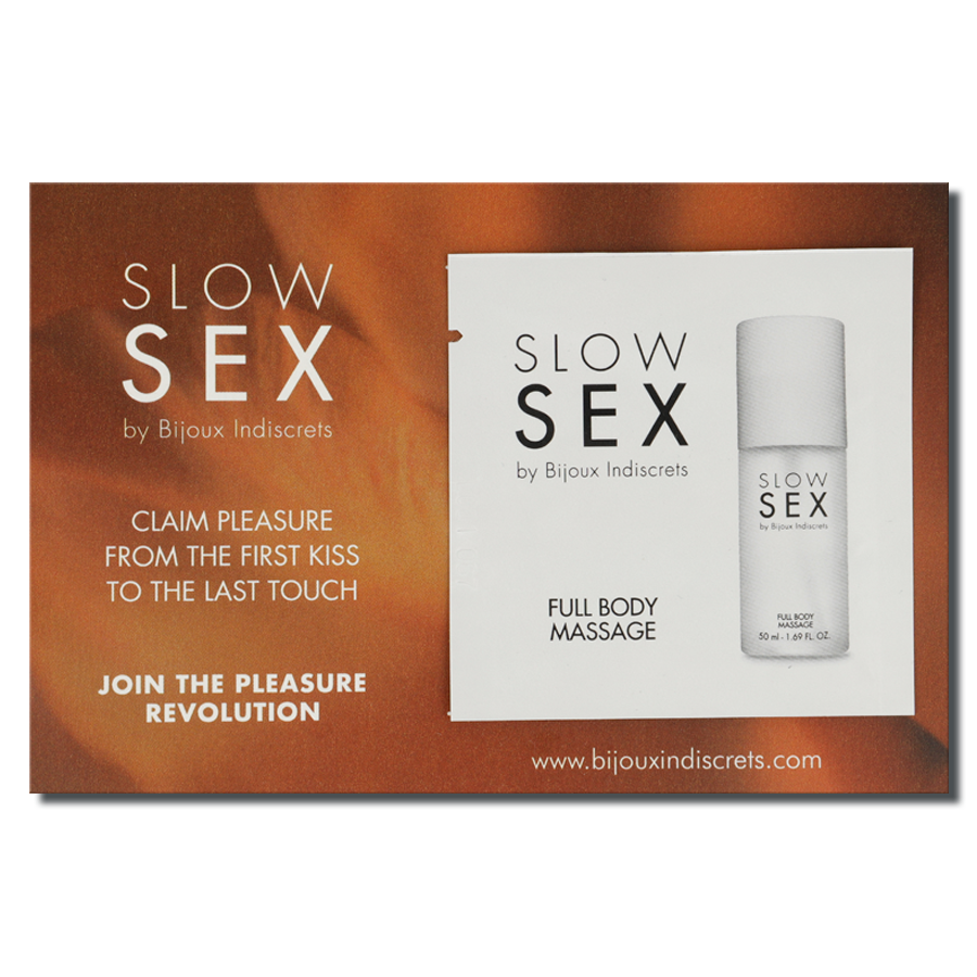 Gel de massage intime SLOW SEX à la noix de coco