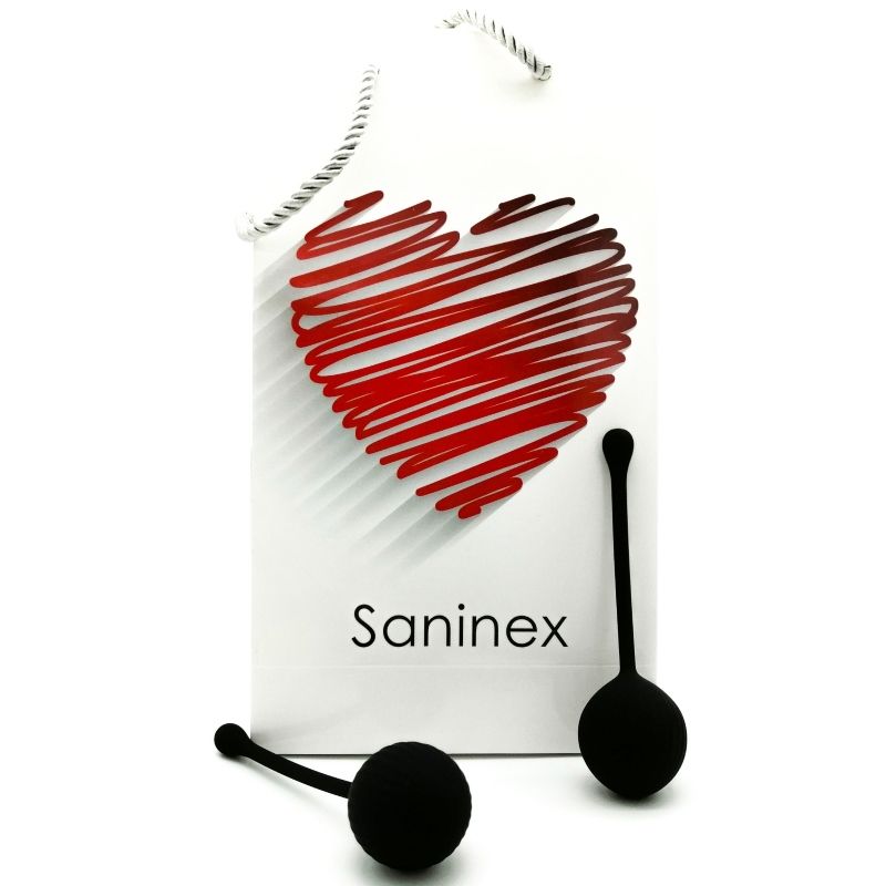 Boules de geisha SANINEX CLEVER en silicone médical