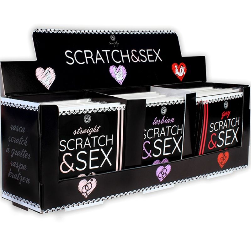 Jeu érotique Scratch Sex - Hétéro, Gay, Lesbienne