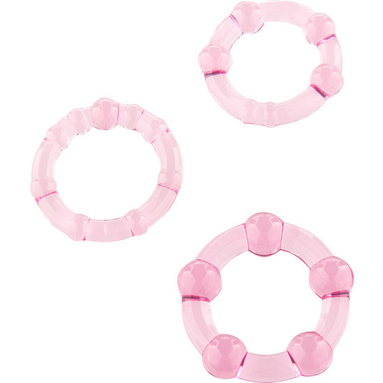 Anneaux péniens en silicone pour une érection prolongée