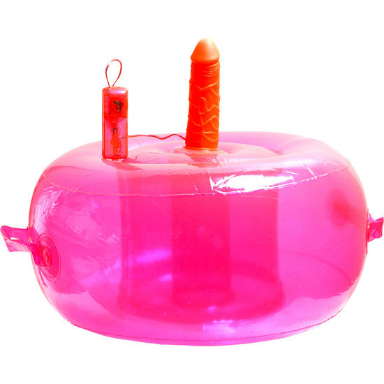 Fauteuil vibrant rose avec vibromasseur intégré - Plaisir et confort