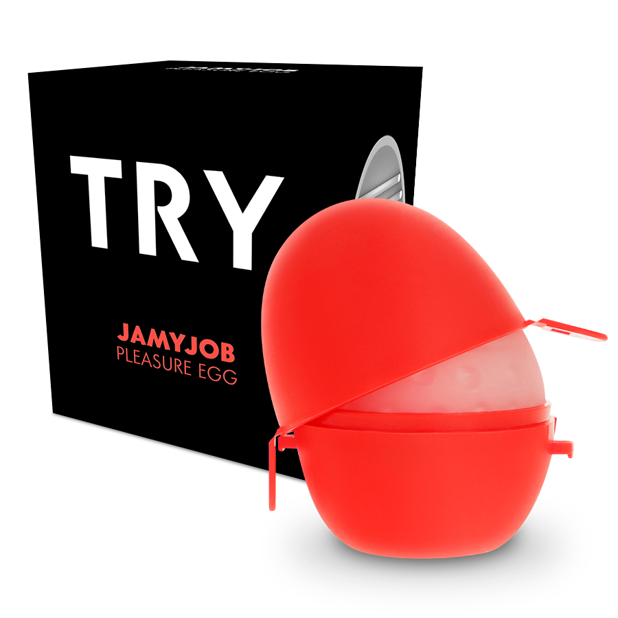 Œuf masturbateur Jamyjob soyeux pour homme – Plaisir intense & discret