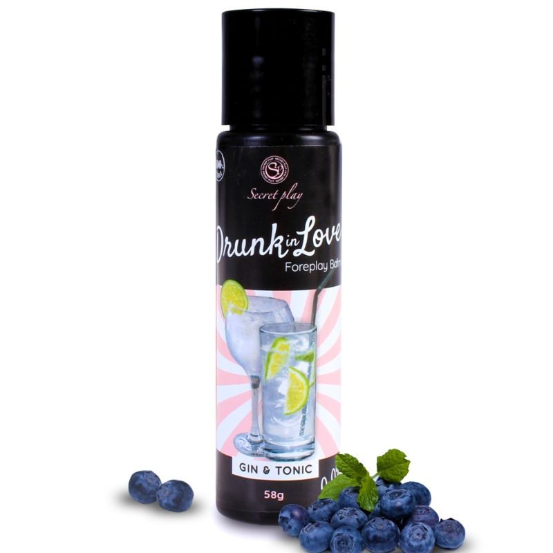 <strong>Lubrifiant comestible Gin Tonic</strong> – Plaisir gourmand et sensation exquise