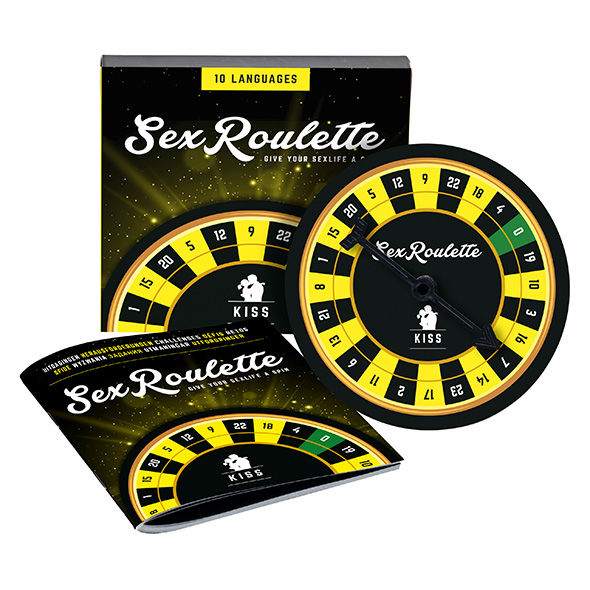 Jeu érotique Sex Roulette Kiss Edition – 24 baisers délicieusement intimes