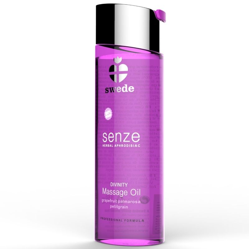 Huile de massage aphrodisiaque végétalienne aux huiles essentielles