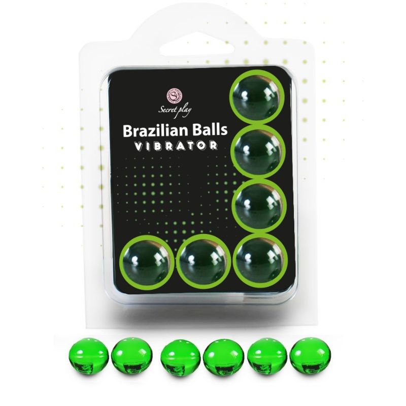 Balles brésiliennes vibrantes pour préliminaires sensuels