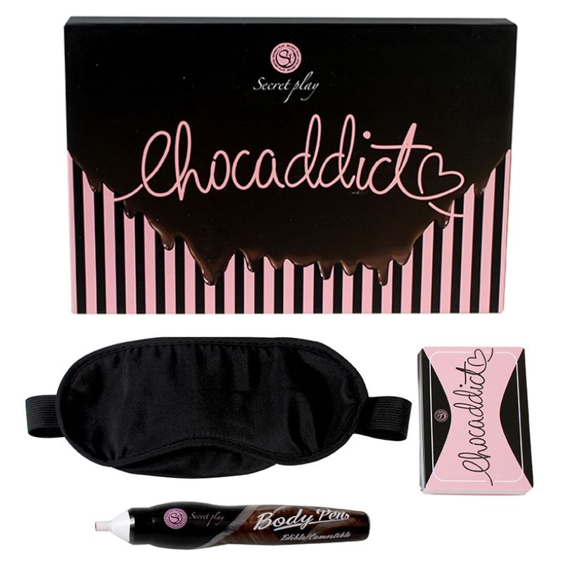 Jeu érotique chocolaté pour couple - 40 cartes sensuelles
