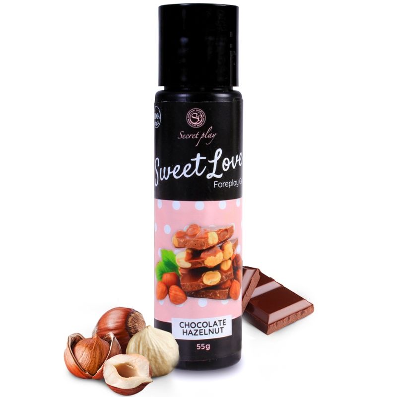 Gel lubrifiant comestible pour jeux érotiques sensoriels