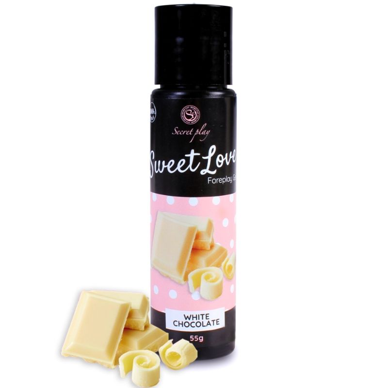 Gel lubrifiant comestible pour zones érogènes – Plaisir sucré garanti
