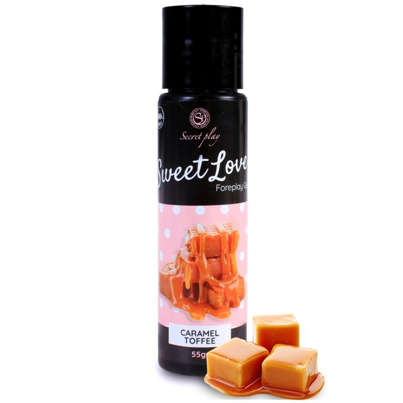 Gel lubrifiant comestible pour jeux érotiques délicieux
