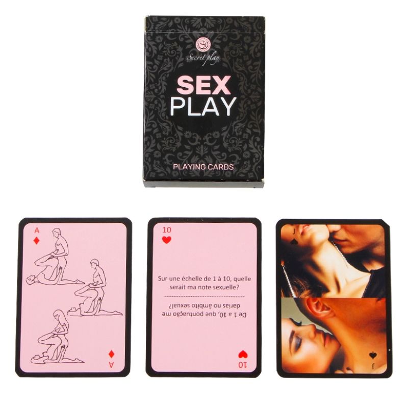 Jeu de cartes érotique SEX PLAY pour couples complices