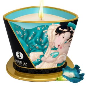 <strong>Bougie de massage Shunga parfum vanille</strong> : éveille tes sens en douceur
