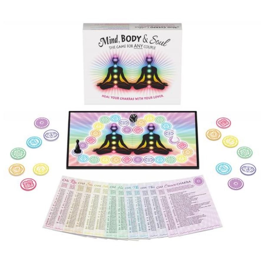 Jeu de société intime pour éveiller les chakras en couple