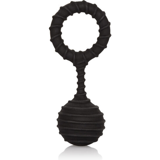 Anneau pénien en silicone lesté pour érection puissante