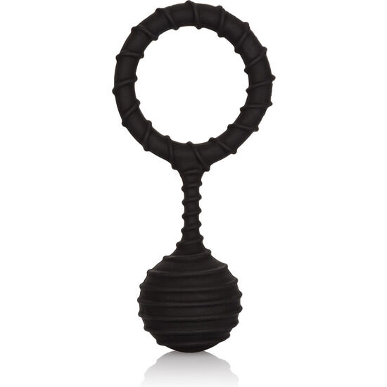 Anneau pénis lesté en silicone pour érection intense