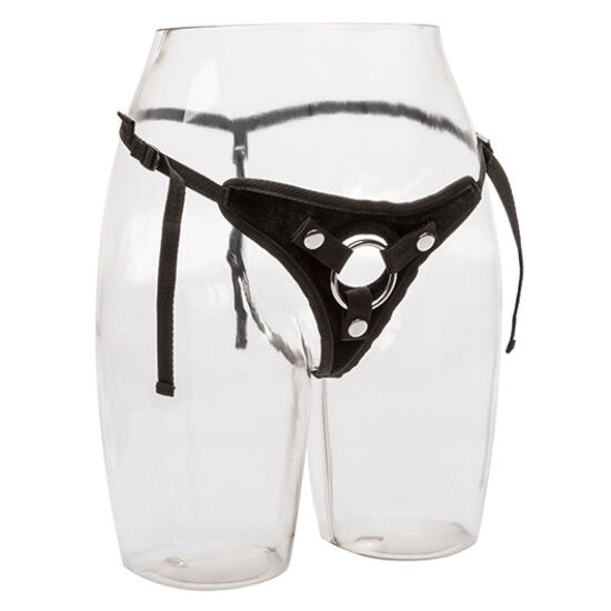 Harnais string en velours universel - California Exotics