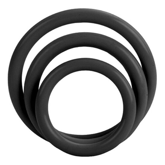 Anneaux péniens en silicone pour érection ferme et durable