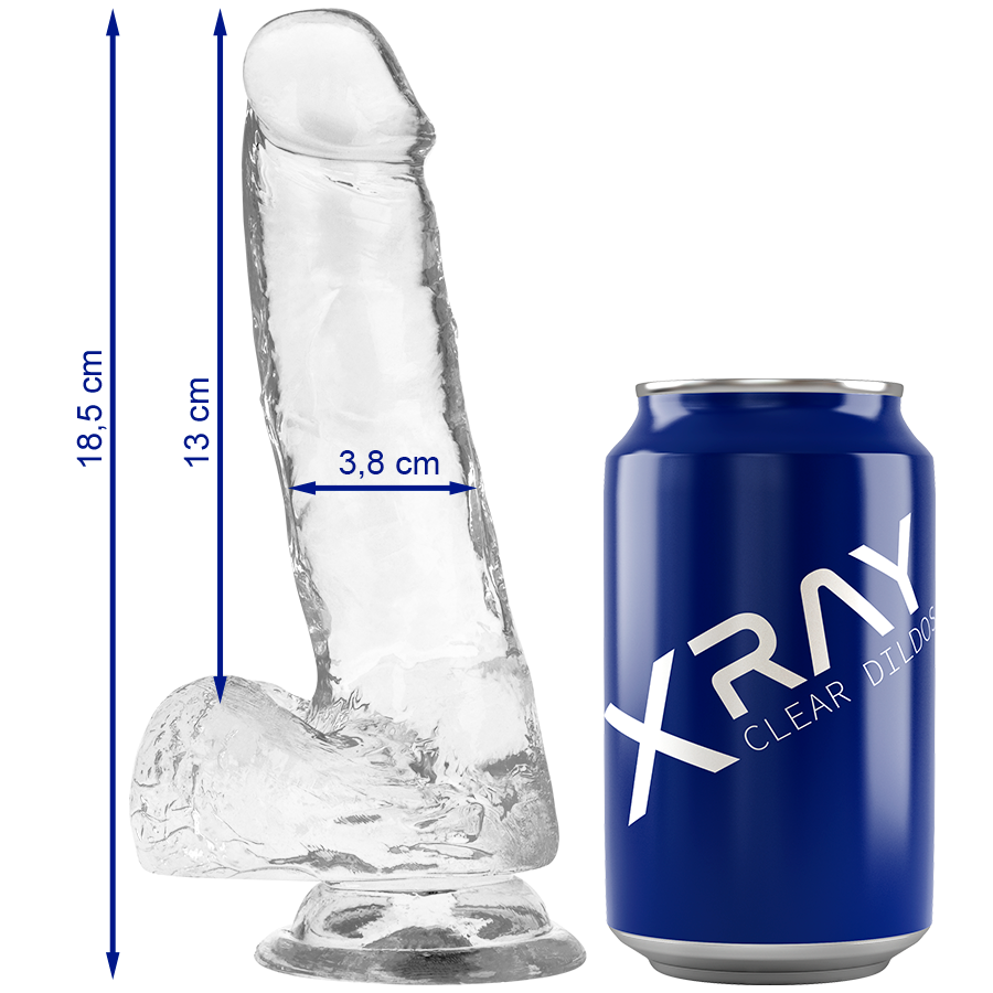 <strong>Gode réaliste transparent X Ray Clear</strong> : l’extase en toute transparence
