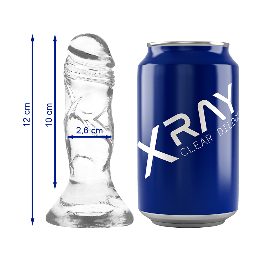 Gode réaliste transparent X Ray Clear – Sensation ultra naturelle