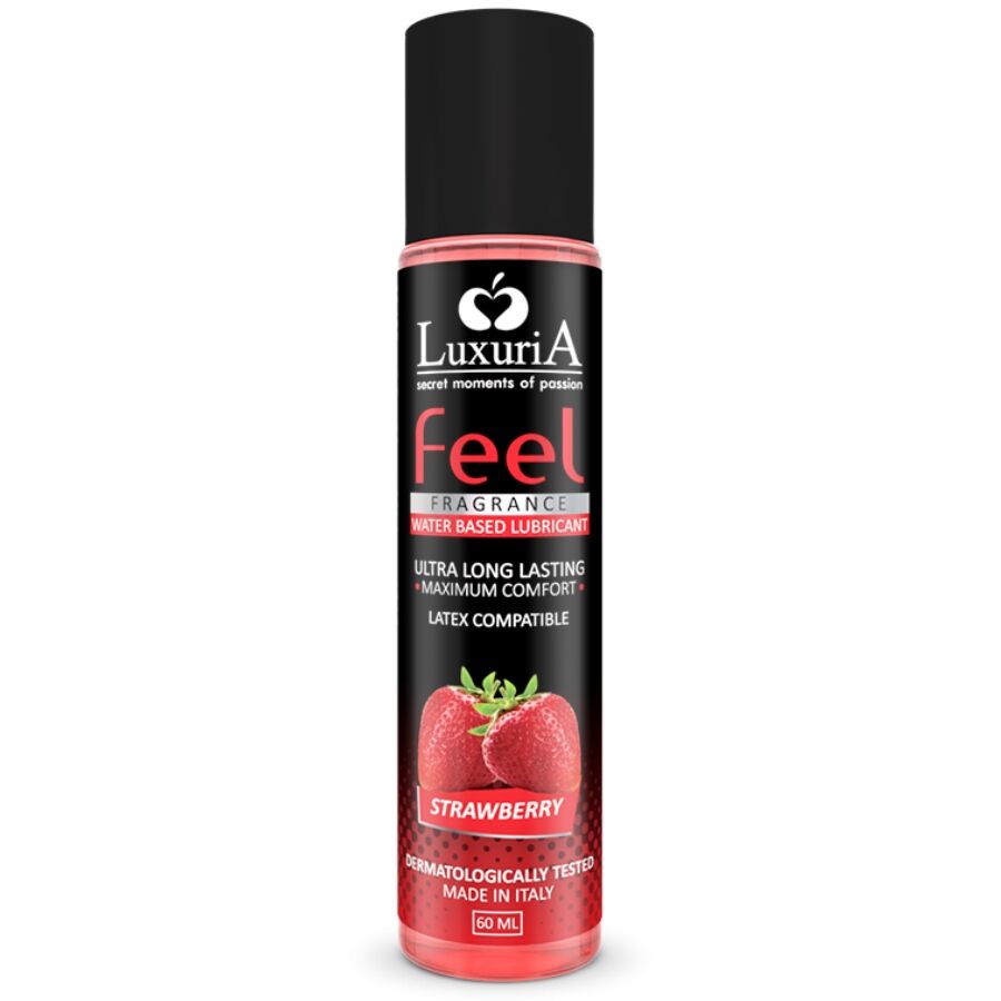 <strong>Lubrifiant intime fraise Luxuria</strong> : douceur parfumée pour vos moments les plus sensuels