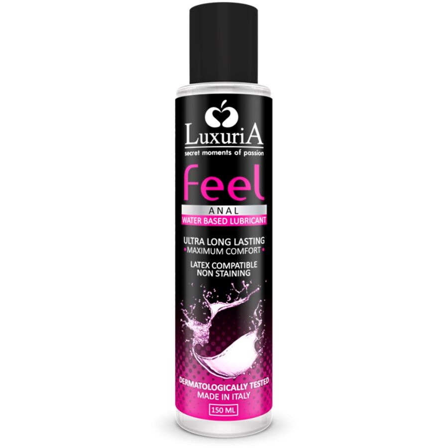 Lubrifiant anal à base d'eau Luxuria Feel – Hydratation & douceur intime