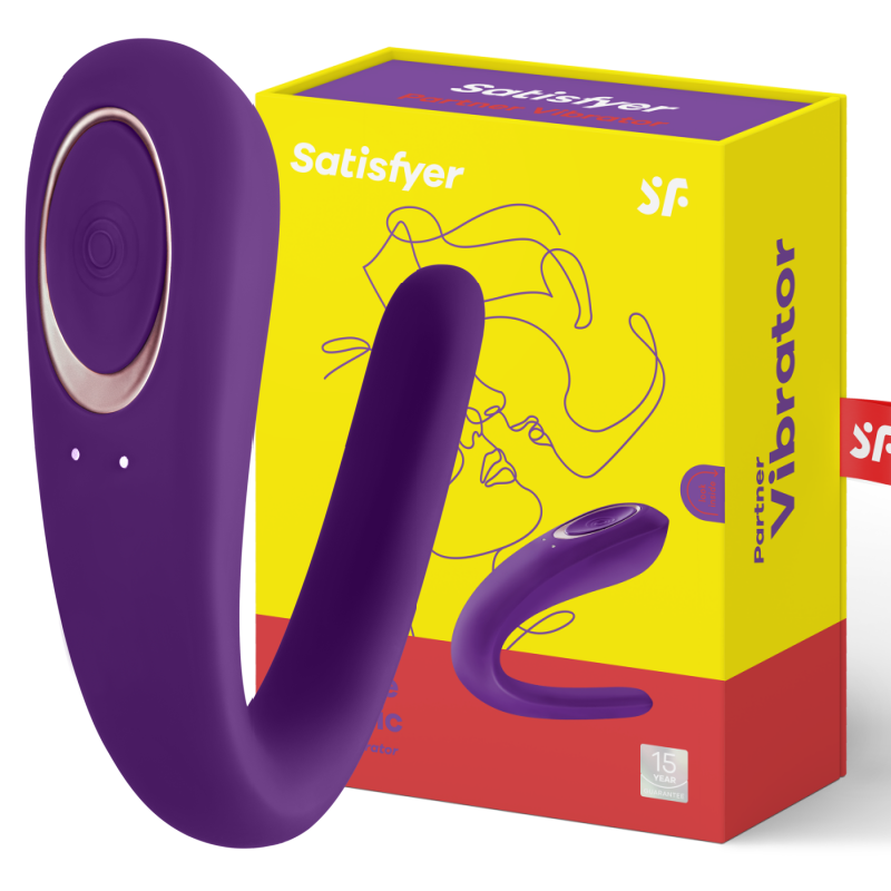 <strong>Vibromasseur partenaire</strong> pour une stimulation à deux