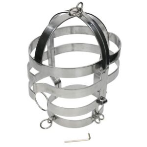 Masque BDSM en Acier : Sublimez la Soumission avec Élégance