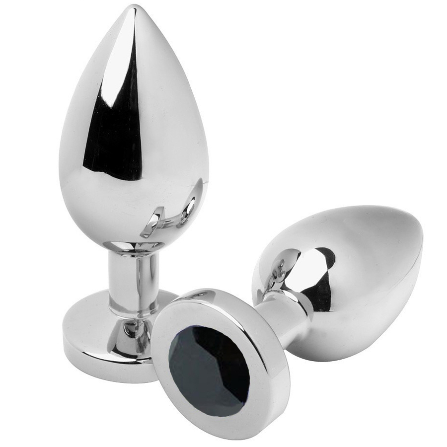 Plug anal en acier avec cristal – Éclat et plaisir intense