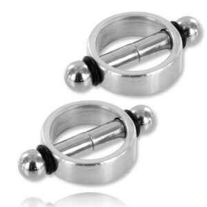 Pinces à tétons magnétiques BDSM – Éveil sensuel assuré