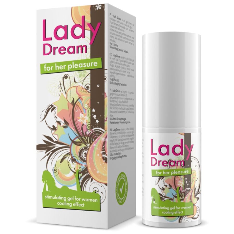 Lady Dream : Gel stimulant clitoris pour orgasme intense
