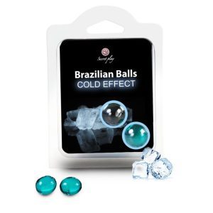 Boules lubrifiantes érotiques à effet frais – Sensualité explosive
