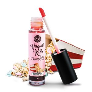 Brillant à lèvres vibrant pour sexe oral intense